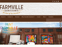 Tablet Screenshot of farmvilledowntown.com